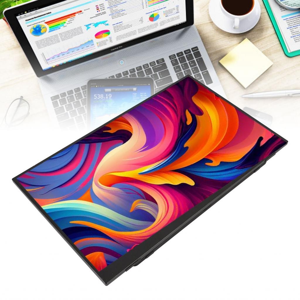 Eleganthome Laptop Portable Screen Built in 2 Speakers 15.6 Inch ...