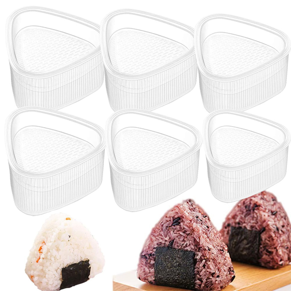 Non-stick Triangle Form Sushi Molds/Rice Ball Baking Press Mold Tool ...