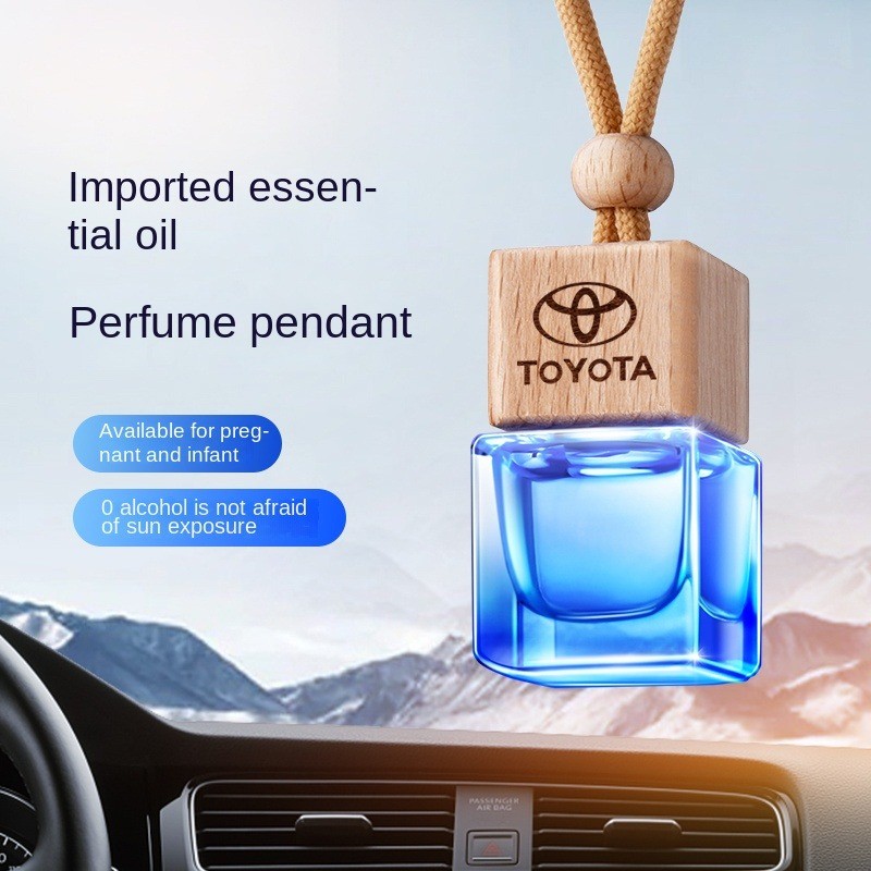 Car Hanging Diffuser Auto Perfume Air Freshener Toyota Vios Fortuner ...