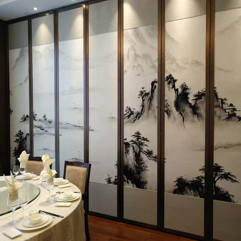 Hotel Moveable Partition Screen Factory Retractable Restaurant Movable ...