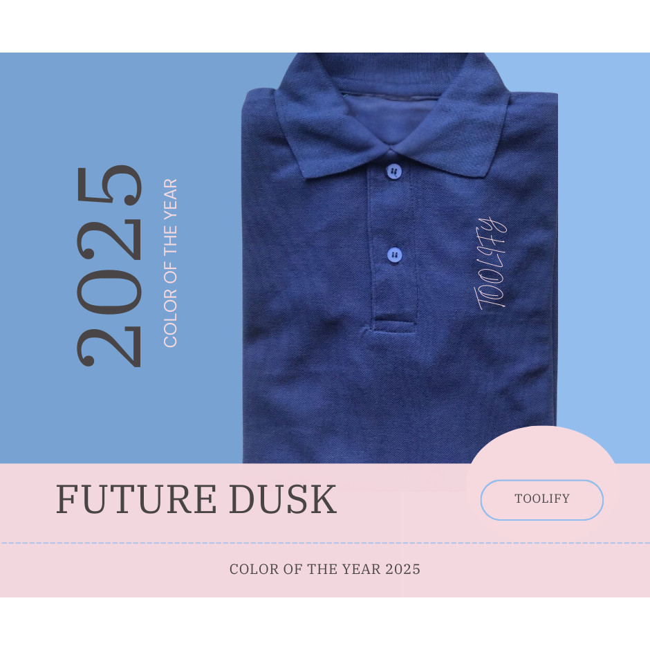 Color of the Year 2025 Future Dusk Lucky Colors Polo Shopee