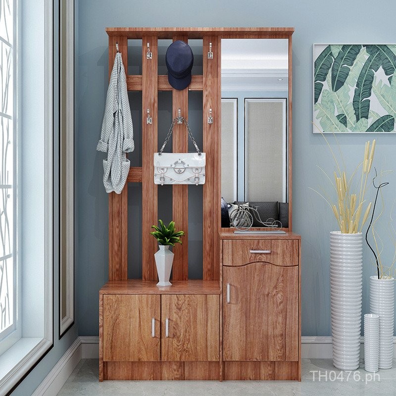 Multi-Functional Wardrobe with Mirror, Hall Cabinet, Partition Cabinet ...