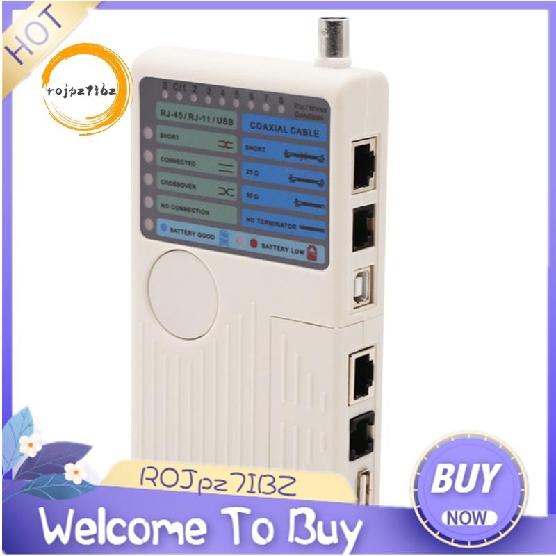 Netzwerkwerkzeug RJ11 RJ45 USB BNC Tragbarer Leitungsfinder LAN Netzwerkkabel Tester Kabel Tracker für UTP STP
