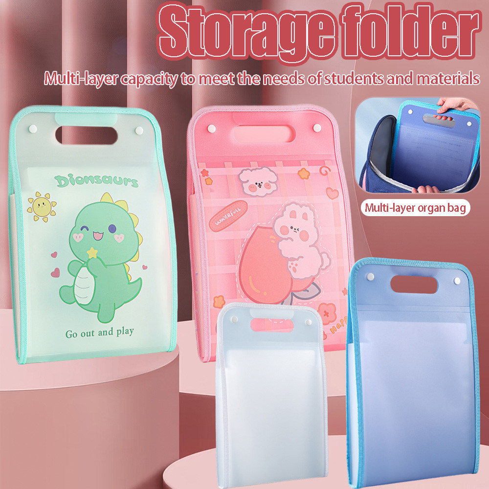 Organizer Folders Cartoon with 13 Layer Expanding Handle and Labels ...