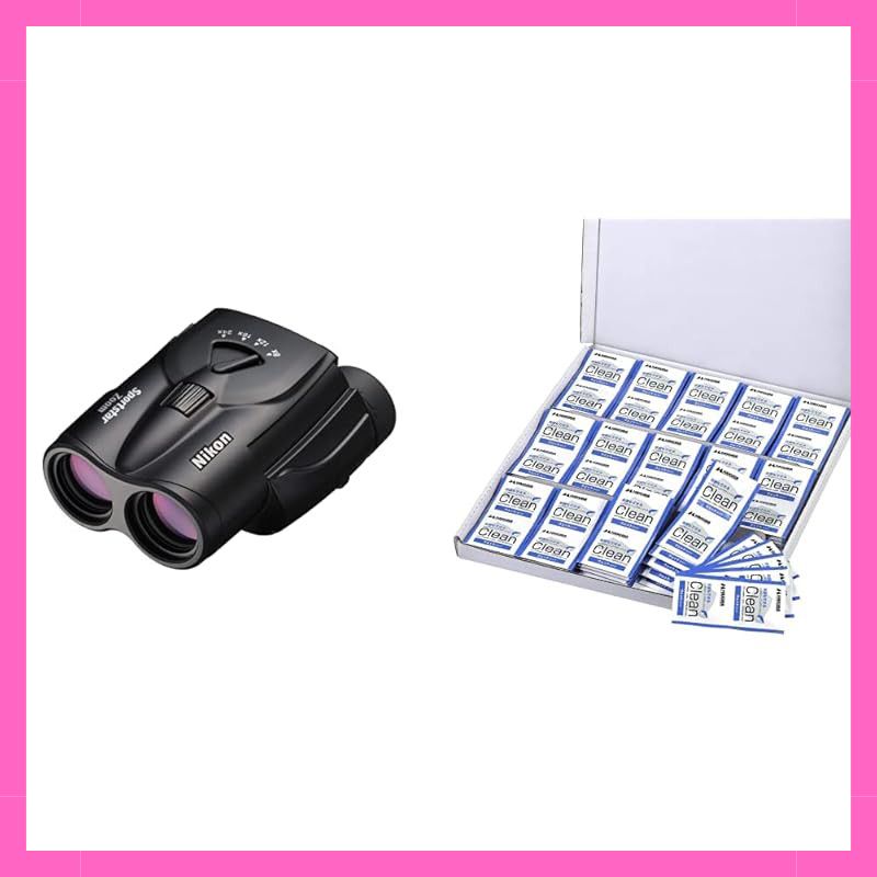 Nikon Sportstar Zoom 8-24x25 Porro Prism Binoculars with Cleaning ...