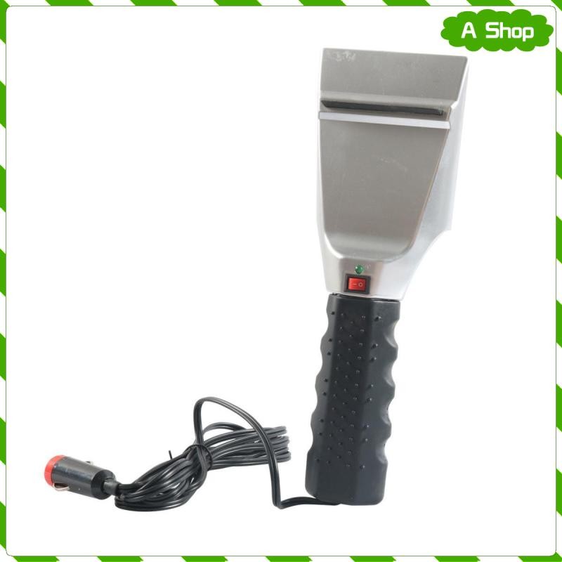 [Wishshopeeljj] Car Heated Ice Squeegee Electric Window Ice Squeegee ...