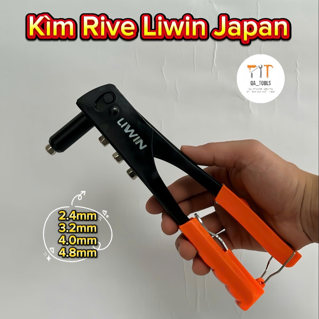 Liwin Japan 4-hole riveting and nailing pliers | Shopee Philippines