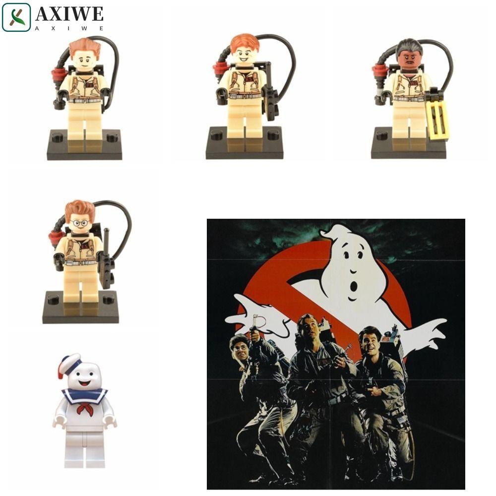 AXIWE 1 Set Ghostbusters Building Blocks, Mini Doll Ghostbusters Model ...