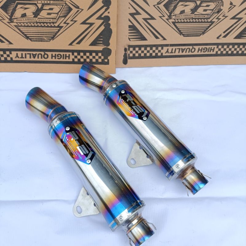 Exhaust inlet 38 _inlet 50 _inlet 45 slincer only _ original R2 muffler ...