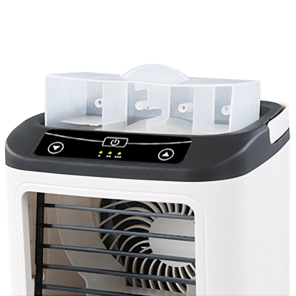 Evaporative Air Cooler with Spray & Ice Box Small Air Cooler Fan for