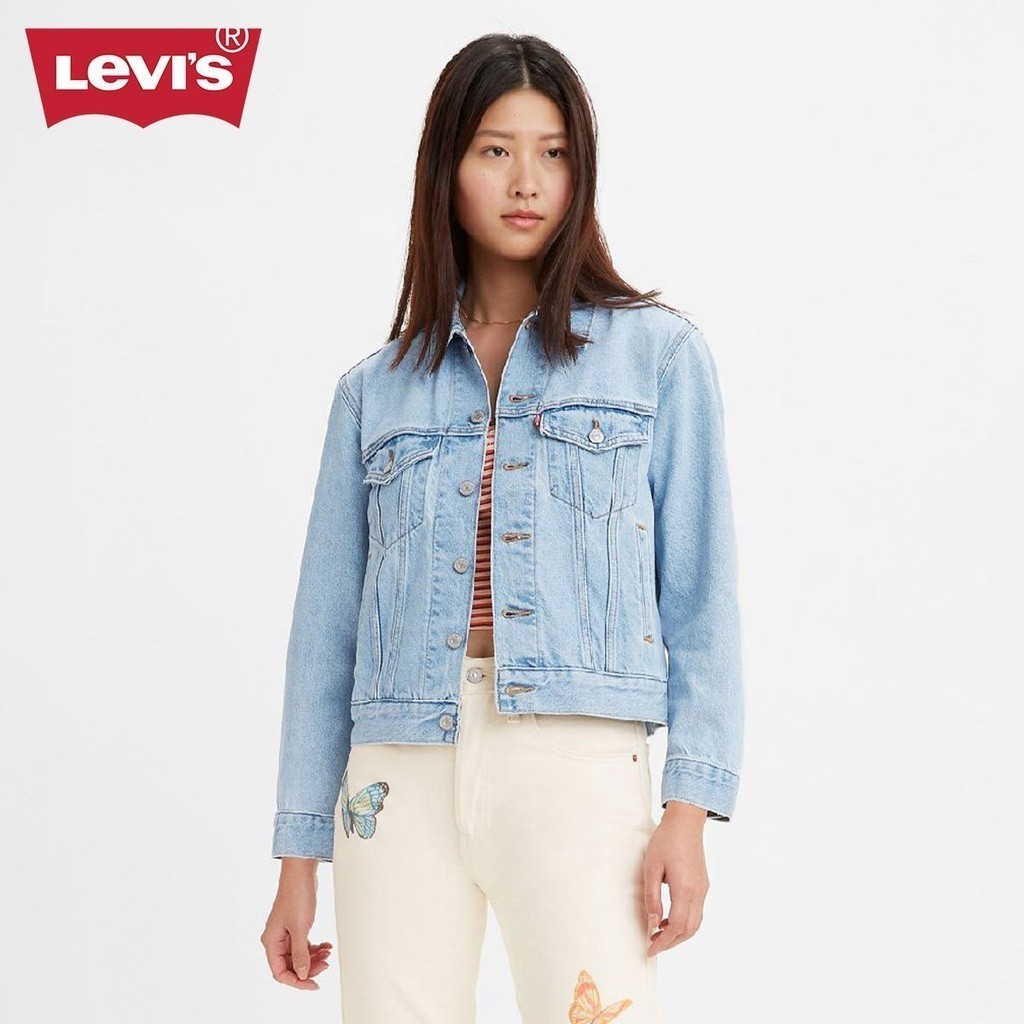 Levi s Women s Ex Boyfriend Trucker Jacket 29944 0199 Shopee Philippines
