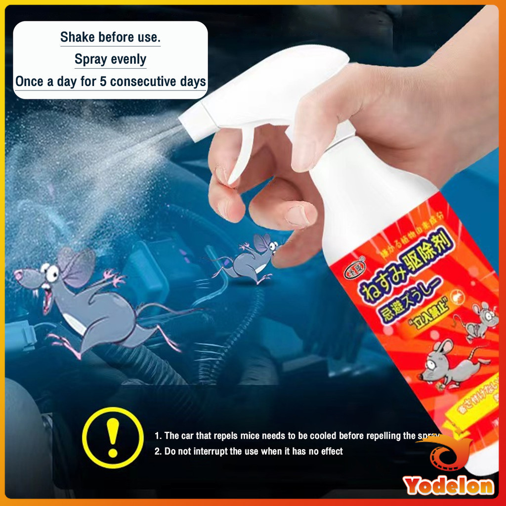 YOD 500ML Anti Rat Spray Killer Rat Repellent Spray Can repel mice ...