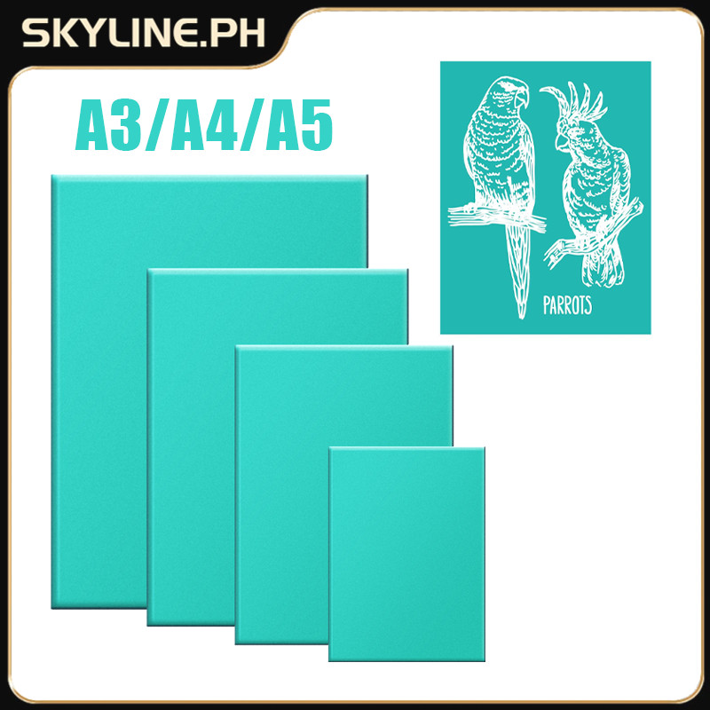 SKY A3/A4/A5 Laser Rubber Sheet 3mm Rubber Carving Block Green Rubber ...