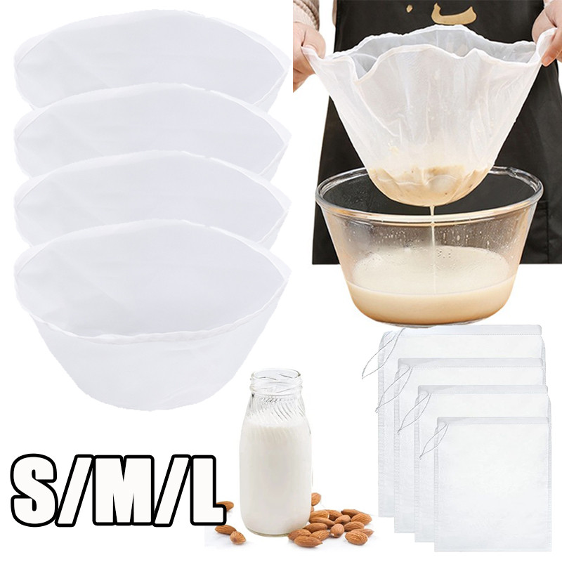 Can a nut milk bag strain yogurt effectively