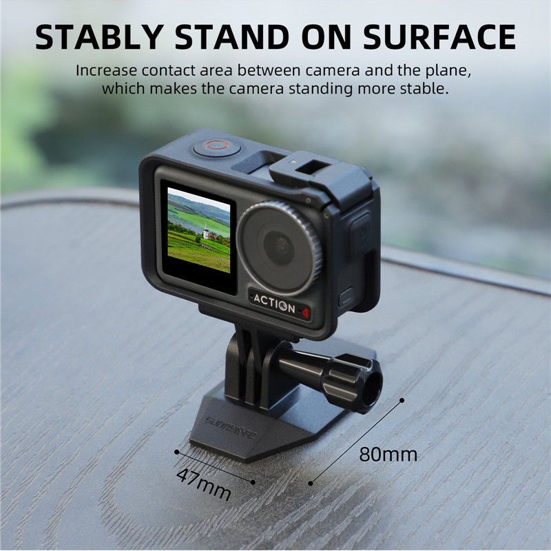 Support Magnétique Pour GoPro - Néodyme - Compatible Hero, DJI, Insta360