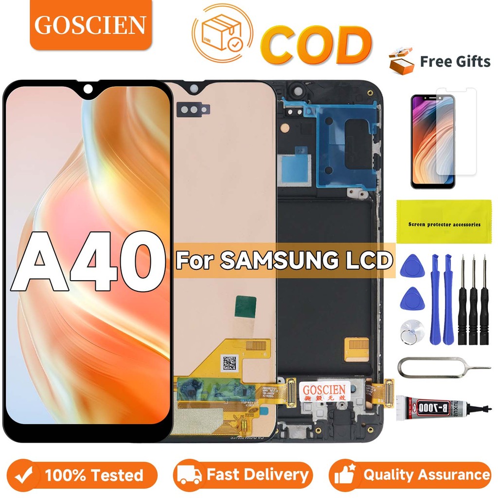 For Samsung Galaxy A40 A405 SM-A405F/DS A405S LCD With Touch Screen ...