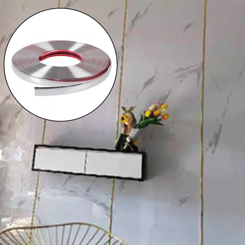 Tile Edging Peel Adhesive Backing Smooth Mirror Appearance Ceiling