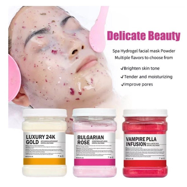 【Hot sales】Crystal mask powder facial soft mask powder | Hydrogel ...