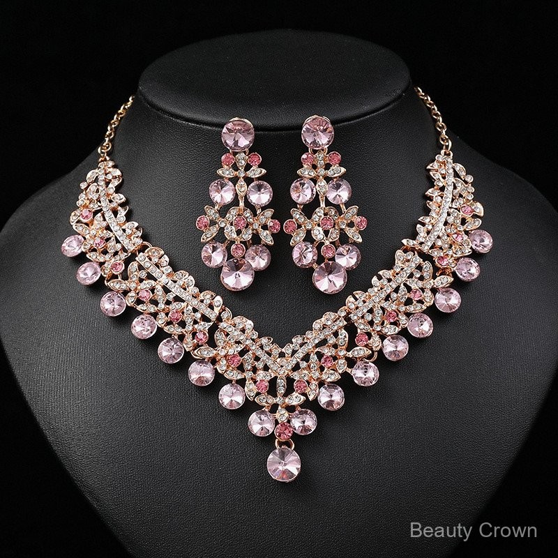 Lot De 15 Bijoux Fantaisie (colliers & Boucles D'oreilles) - 3 Pièces Par Set, Neufs