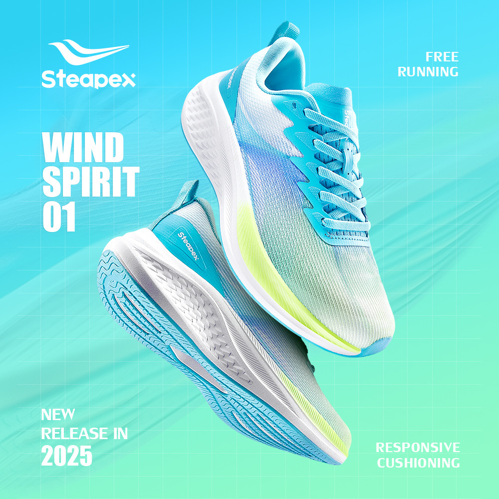 STEAPEX WIND SPIRIT 01 Running Shoes – Ultra-Light, Shock