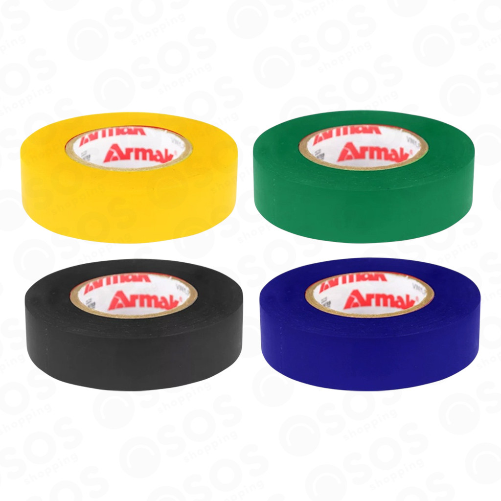 ARMAK Electrical Tape Big Vinyl Electrical Tape 0.16mm x 19mm x 16m ...