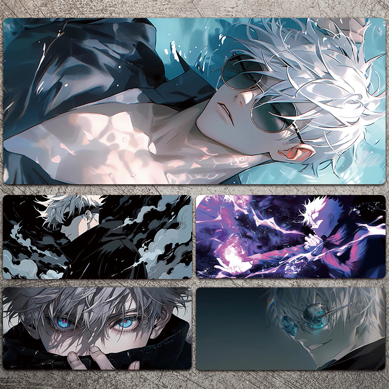 Gojo Satoru Mouse Pad Jujutsu Kaisen Anime Game Mouse Pads Large Rubber ...