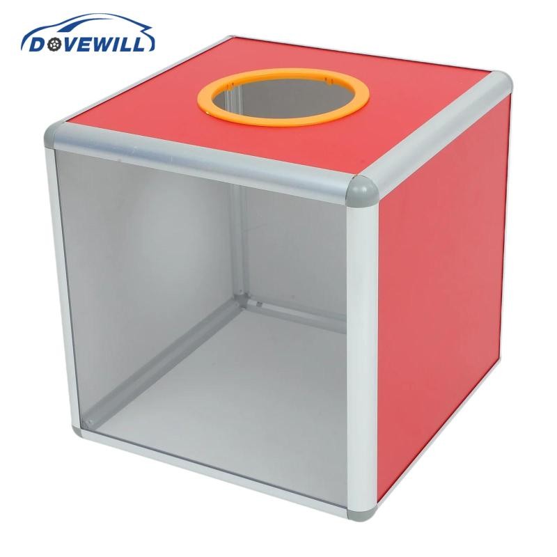 [Dovewill] Lucky Raffle Case Single Sided Transparent Voting Box ...