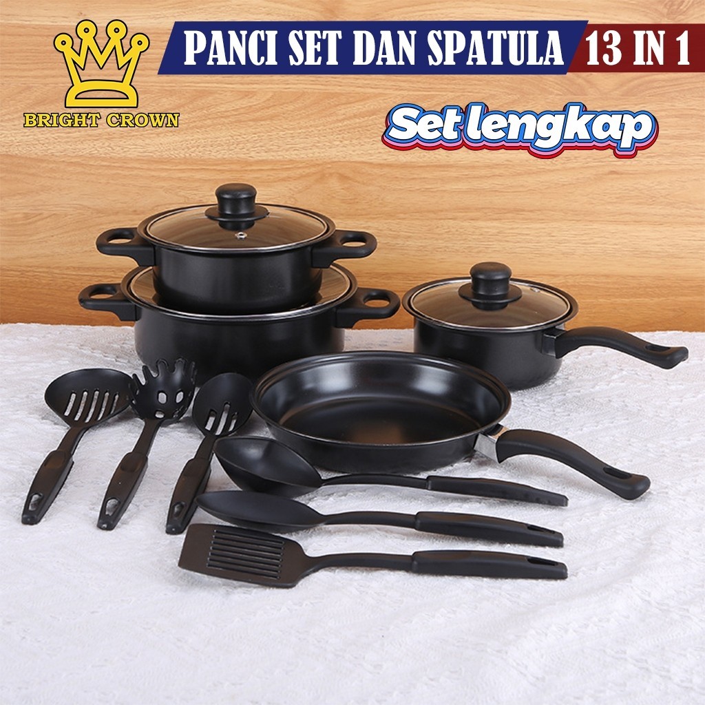 Multipurpose online - ROYAL Cookware 13in1 Stainless Steel Pan Set 7pcs ...