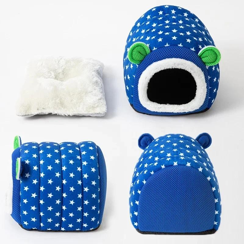 Small Animal Bed Hideout Kit Banana Hammock for Hamsters Rats