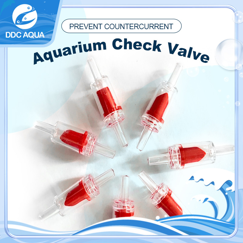 【DDC AQUA】1 Pcs Aquarium Check Valve For Air Pumps Silicone Hose One ...