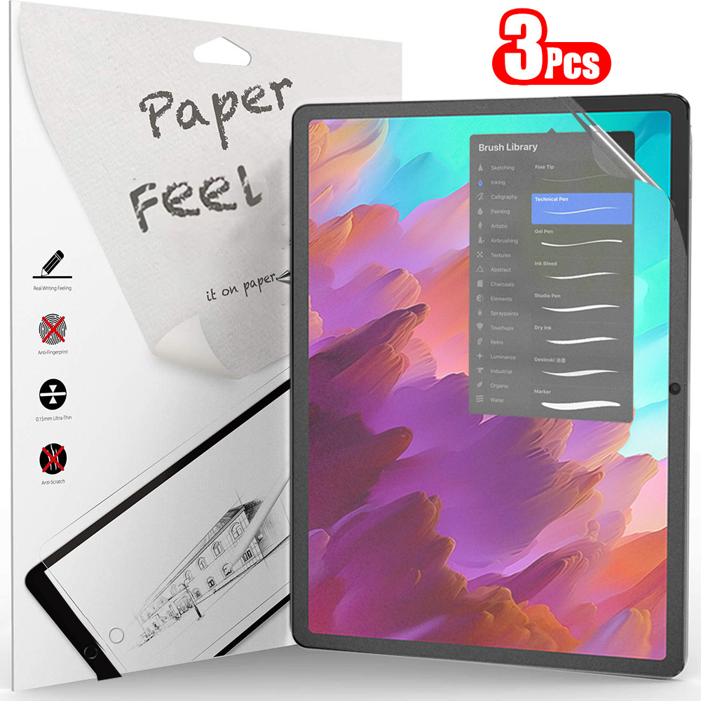 3Pcs Paper Feel Like Screen Protector for Lenovo Tab M11 11inch P11 Pro