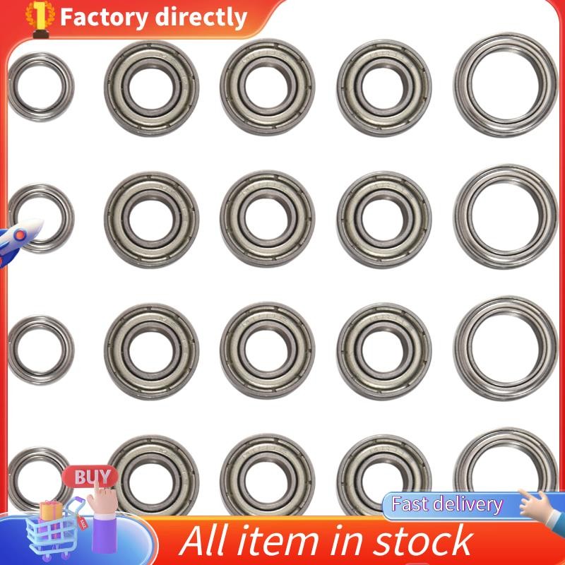20-Pack 5x11x4mm Ball Bearings – Metal, Compatible With Tamiya 1150 RC Car Parts