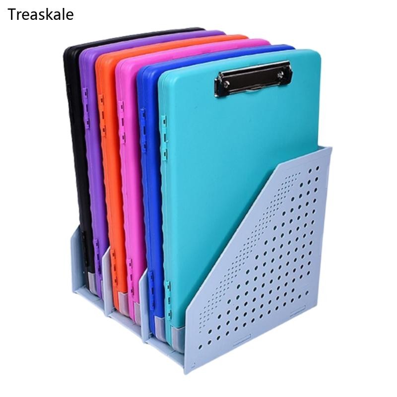 TREA File Storage Case with File Clipboard Waterproof File Folder ...