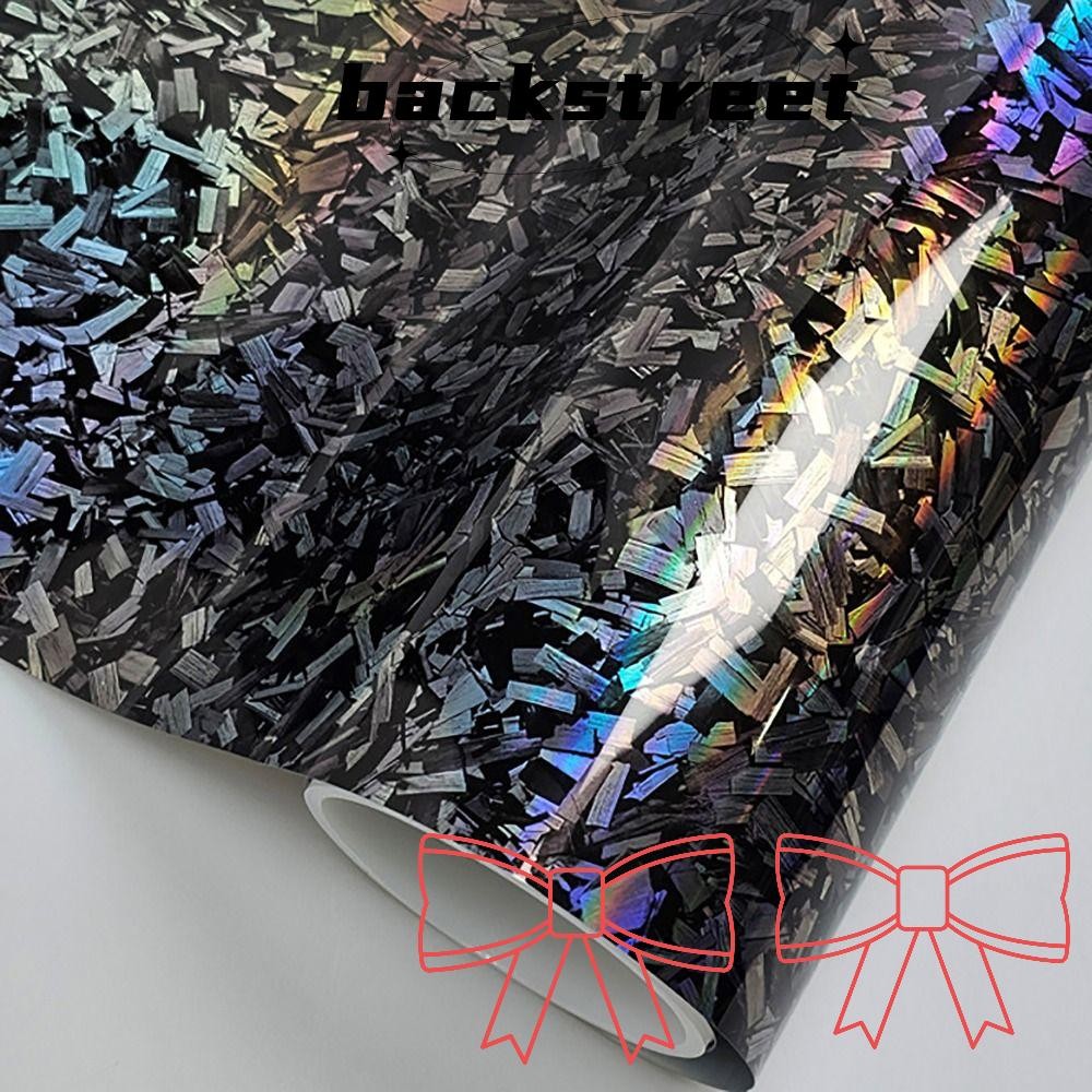 BACKSTREET Carbon Fiber Vinyl Film, 50x30CM ,100x30CM Forged Carbon ...