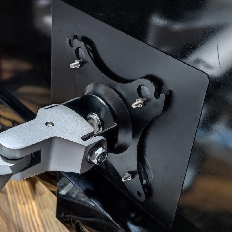 Meuctiffy Desktop LED LCD Monitor Holder Arm Extension VESA Adapter ...