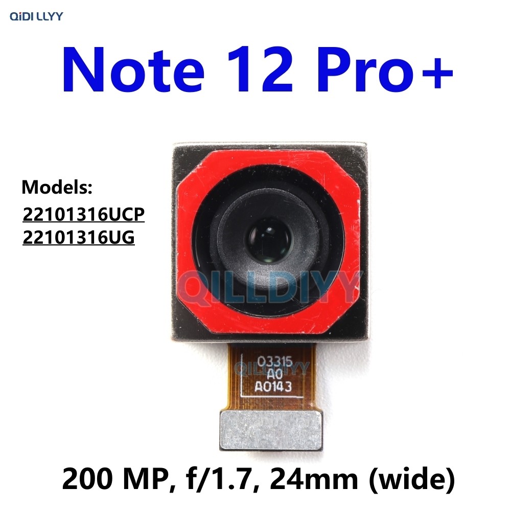 200 MP Main Back Rear Facing Camera Module For Xiaomi Redmi Note 12 Pro ...