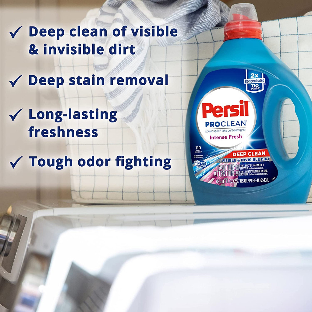 Persil Pro Clean Liquid Detergent Original Advanced Deep Clean Visible ...