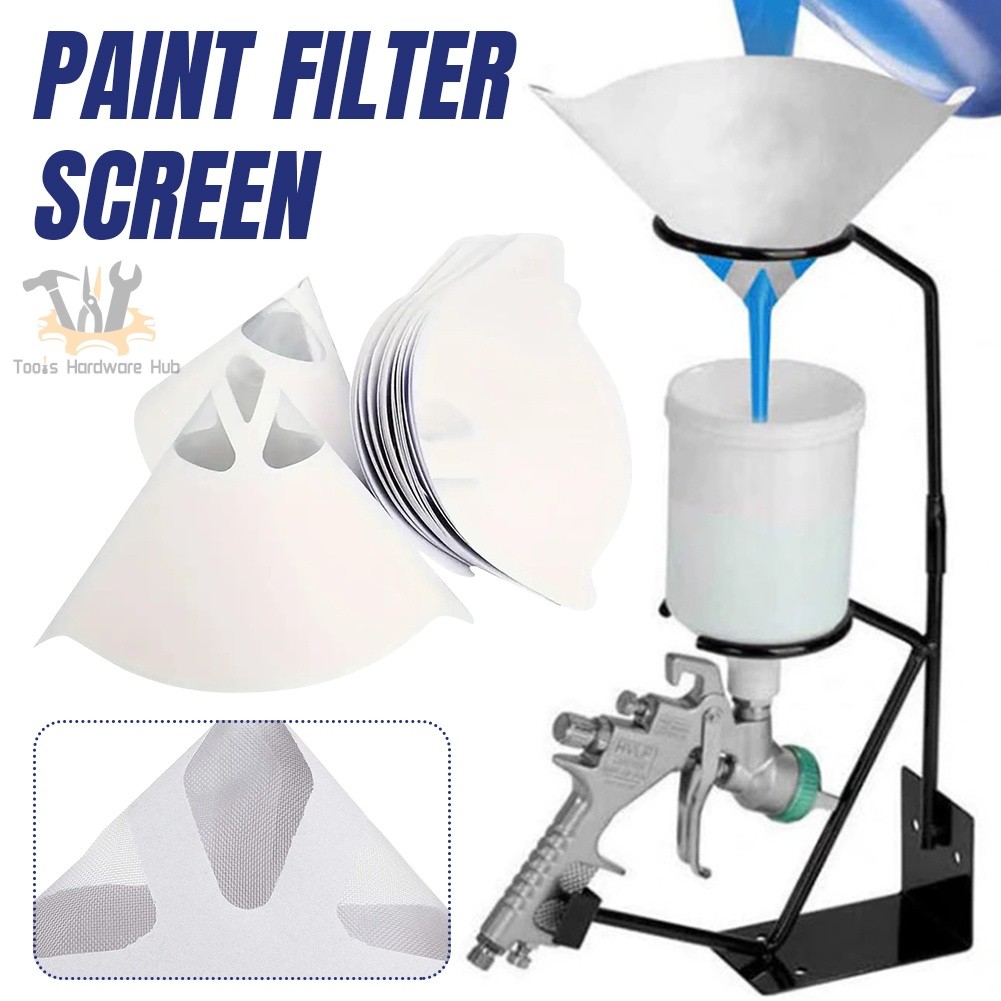 50/100/200pcs Paint Strainer Filter/Disposable Paint Filter Paper/Paint ...