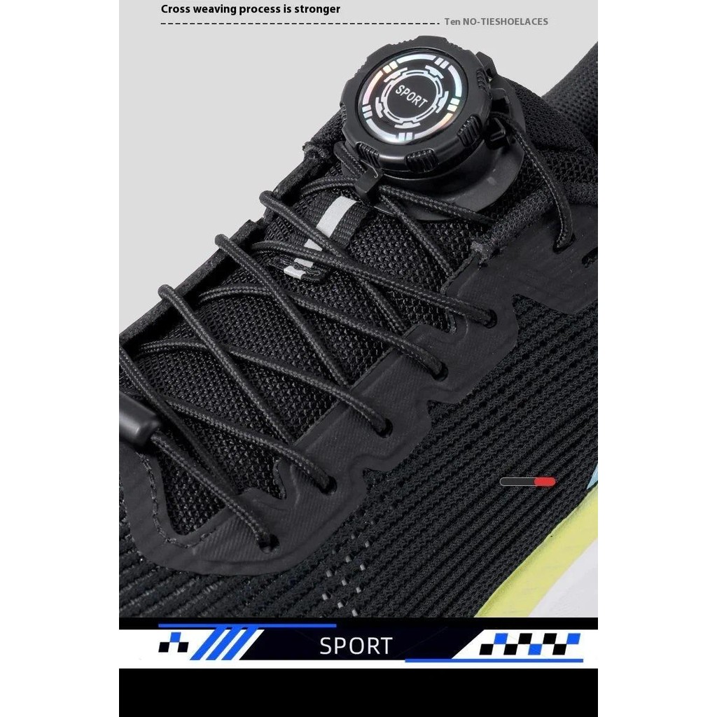 New Automatic Shoelaces Without Ties Easy Installation Swivel Buckle ...