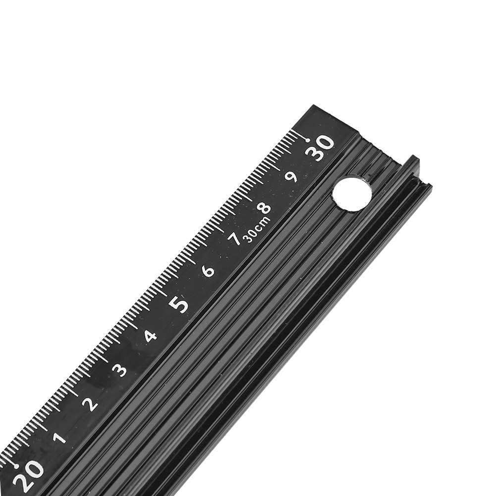 Multi-function Aluminum Alloy Hand Protective Ruler Non-slip Ruler ...