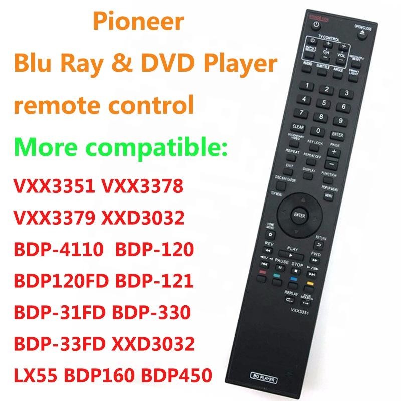 New Remote control VXX3351 FOR PIONEER BD Player BD remote ECOMMANDE ...