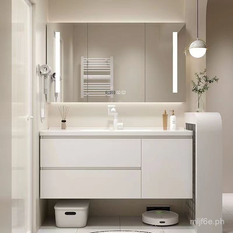 Ceramic Whole Washbin Bathroom Cabinet Combination New Bathroom Modern ...