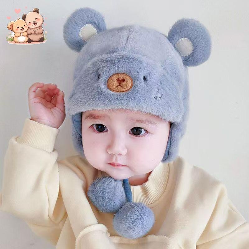 Little Surprise Box Cute Animal theme soft Fabric Visor Hat for Kids& Toddlers
