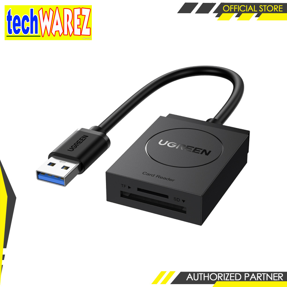 UGREEN 2-in-1 USB 3.0 SD/TF Card Reader (CR127/20250) | Shopee Philippines
