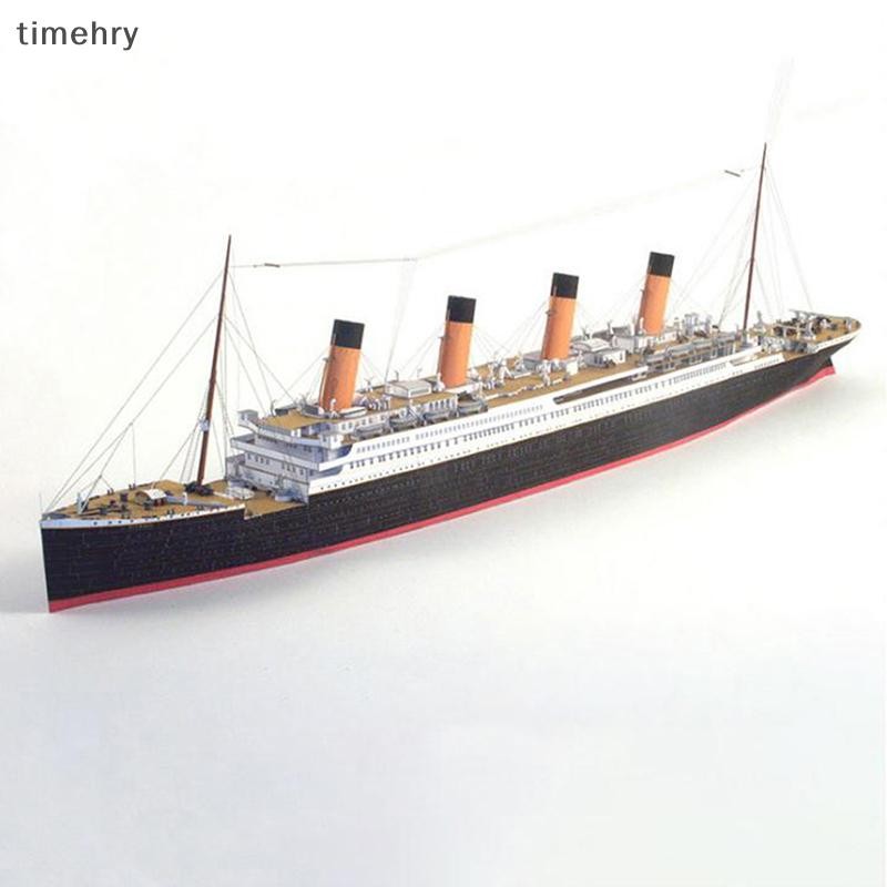 TY 1:400 DIY Handcraft Titanic Ship 3D Paper Model Sets Toys TY ...
