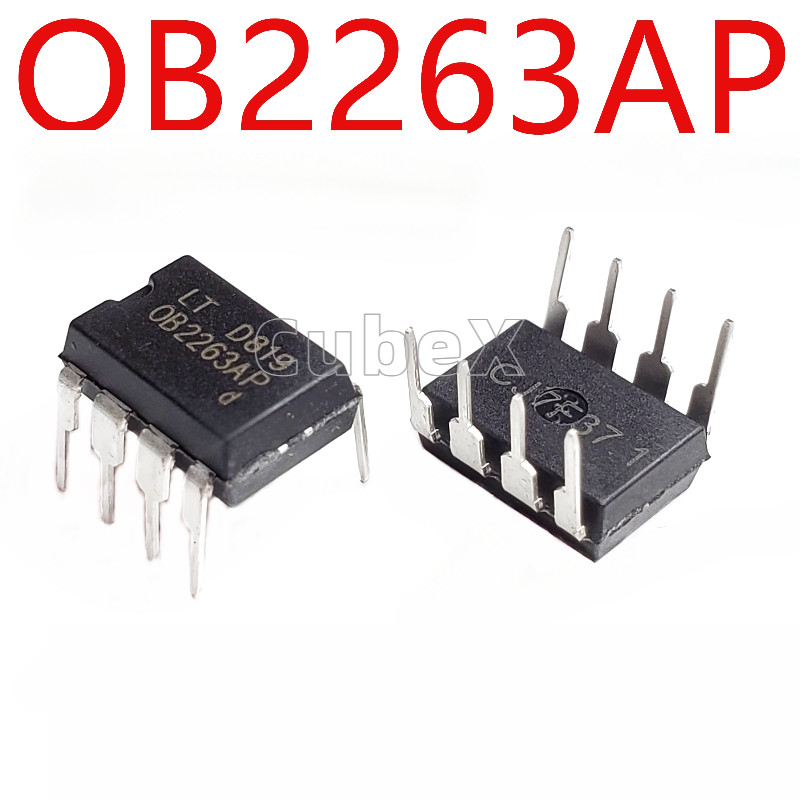 10/5Pcs Original OB2263AP OB2263 Power Management IC DIP-8 LCD Driver ...