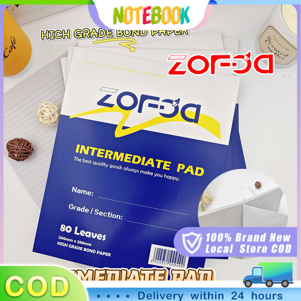 10 PCS Single Line 36 Lines Intermediate Pad 80 Leaves Notebook Ideal ...