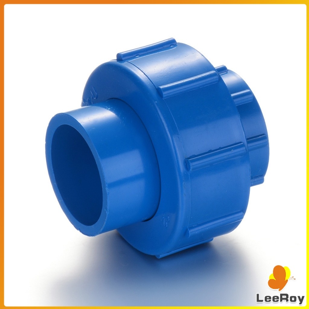 LRY PVC Pipe Fitting Union Quick Connector Blue Fitting Coupling 20mm ...
