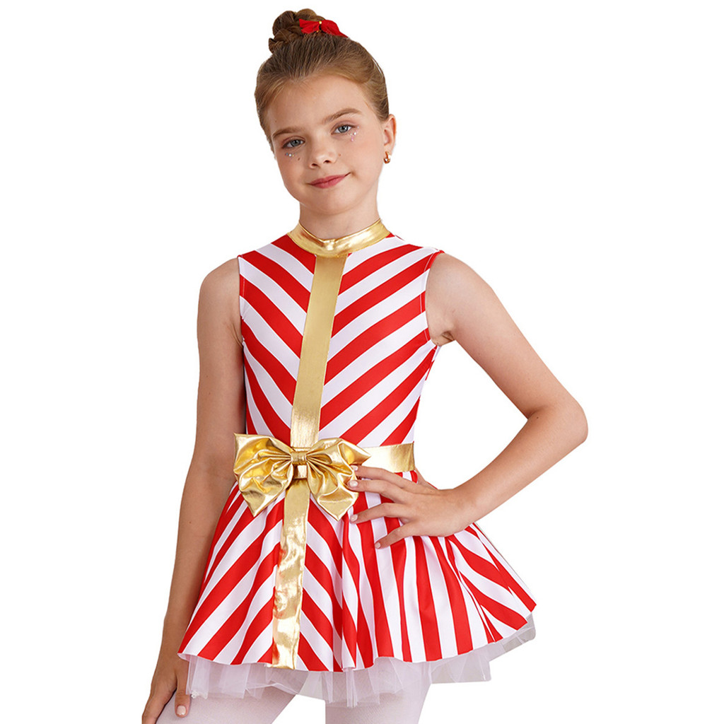 Candy Cane Sleeveless Dress & Candy Cane Pants main image 1