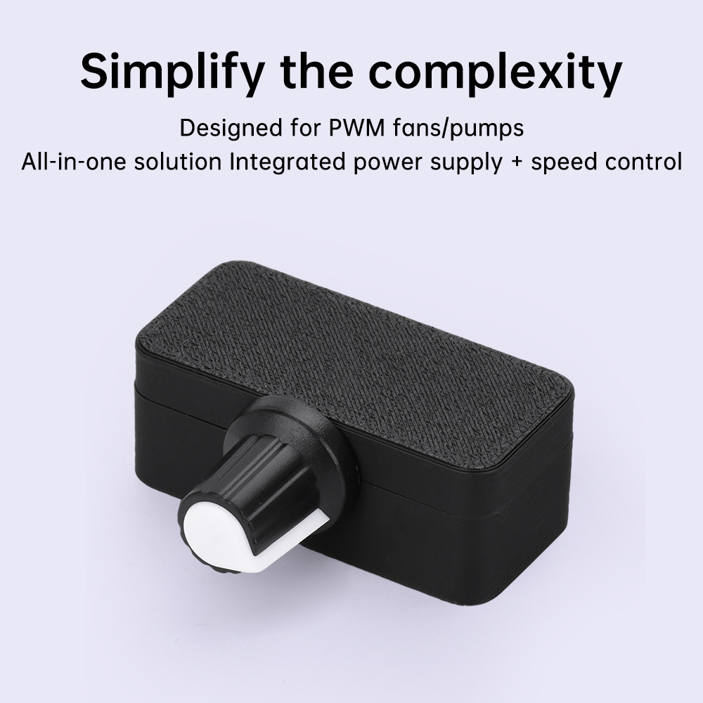 Pcbfun Mini PWM 4Pin Fan Speed Controller TYPE-C USB Interface Power ...